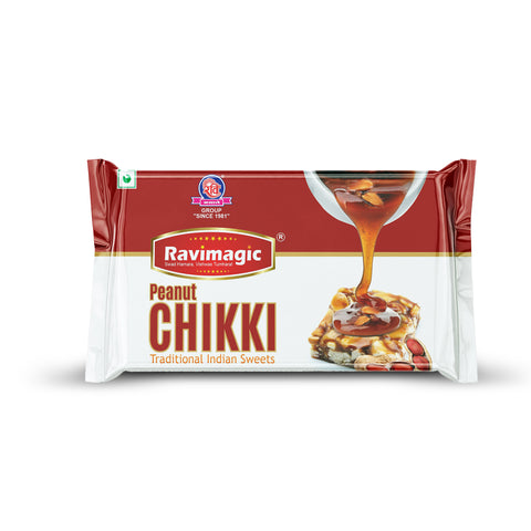 Ravimagic Peanut Nut Chikki| Traditional Indian Sweet| Nutritional Snack| Peanut Bar