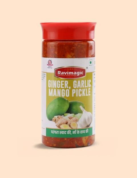 Ravimagic Ginger Garlic Mango Pickle| Ginger Garlic Mango Achar