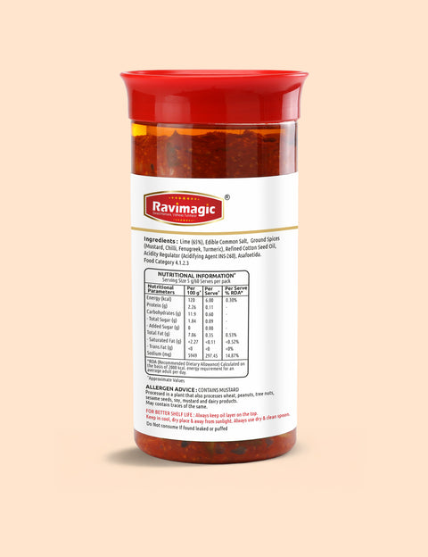Ravimagic Lime Pickle| Limbu Achar