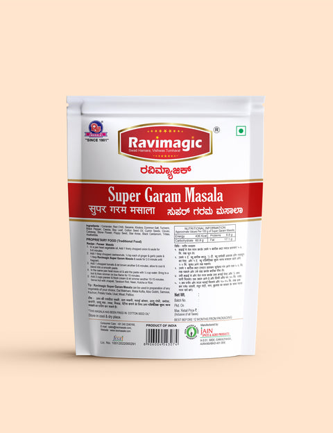 Ravimagic Super Garam Masala| Garam Masala Spice Mix