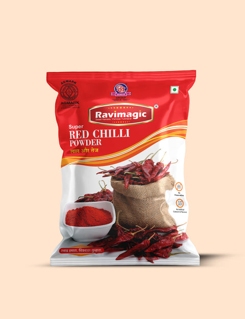 Ravimagic Super Red Chilli Powder| Lal Mirchi Powder| Chilli Powder