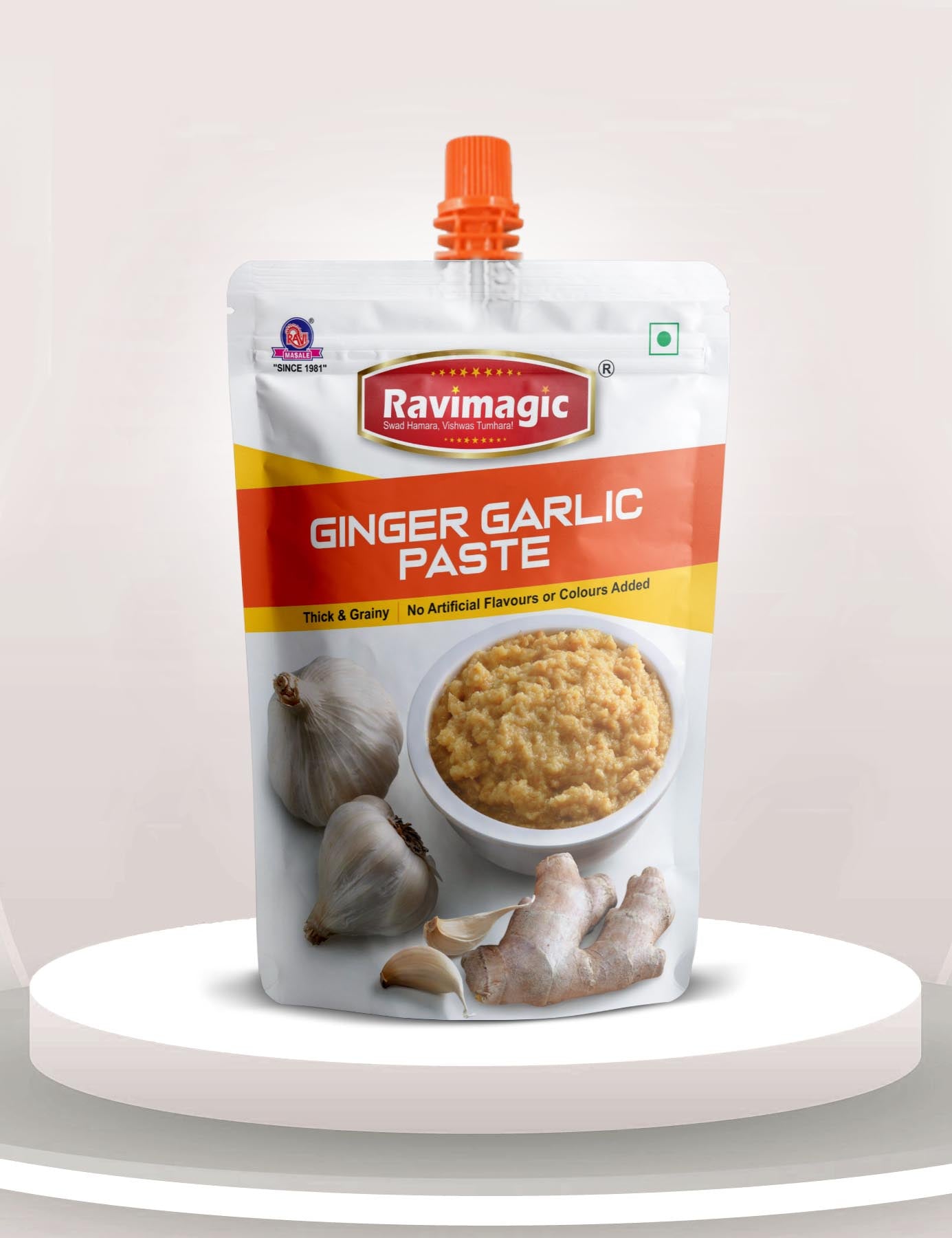 Ravimagic Ginger Garlic Paste| Adrak Lahsun Paste– RAVIMAGIC