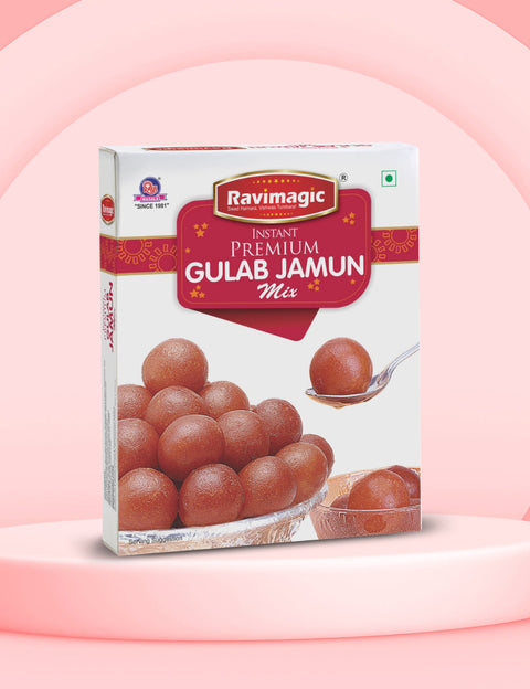 Ravimagic Instant Premium Gulab Jamun Mix| Ready To Make| Gulab Jamun Mix
