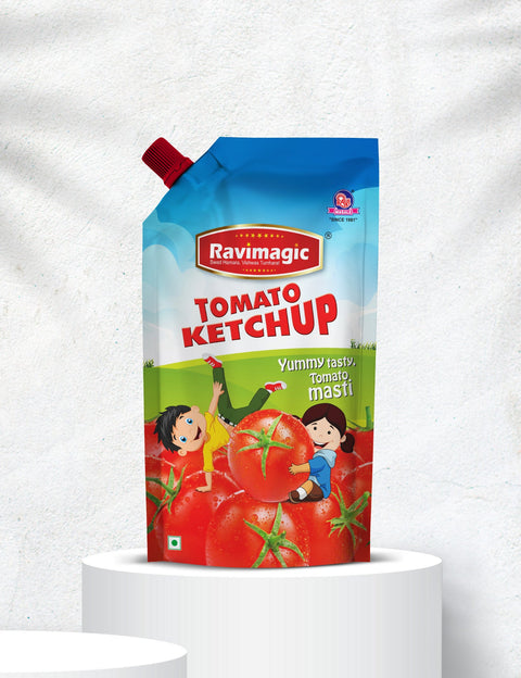 Ravimagic Tomato Ketchup| Rich Tomato Ketchup| Sweet And Tangy